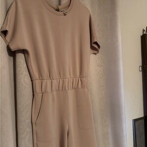 SPANX Soft Beige Jumpsuit